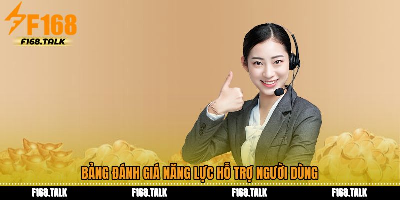Bảng đánh giá năng lực hỗ trợ người dùng