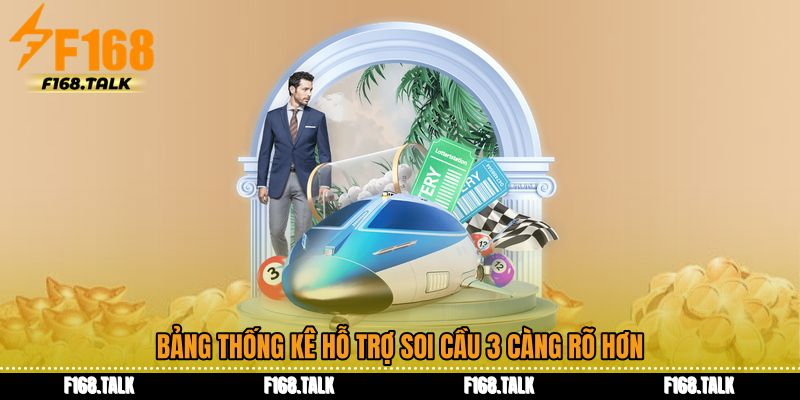 Bảng thống kê hỗ trợ Soi cầu 3 càng rõ hơn